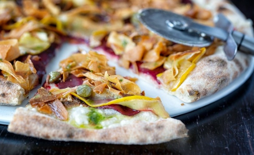 Dough Kingsmead Square veggie pizza
